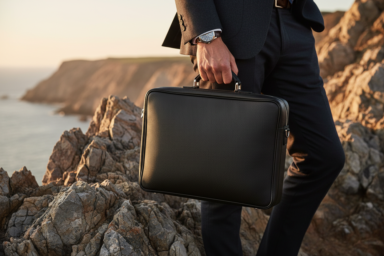 Bag Detail on Rocky Terrain