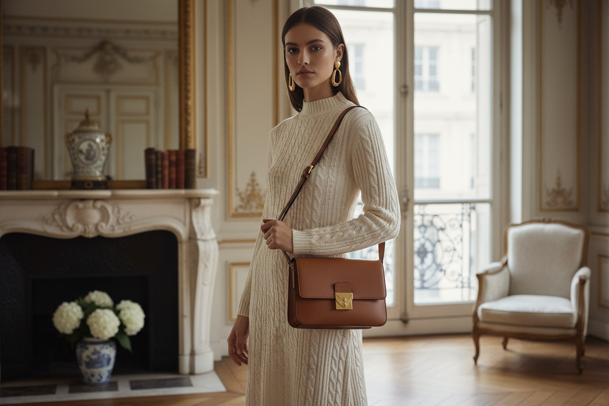 Luxury Bag Lifestyle Portrait