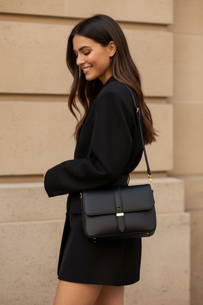Luxury Fashion Campaign - Side Pose
