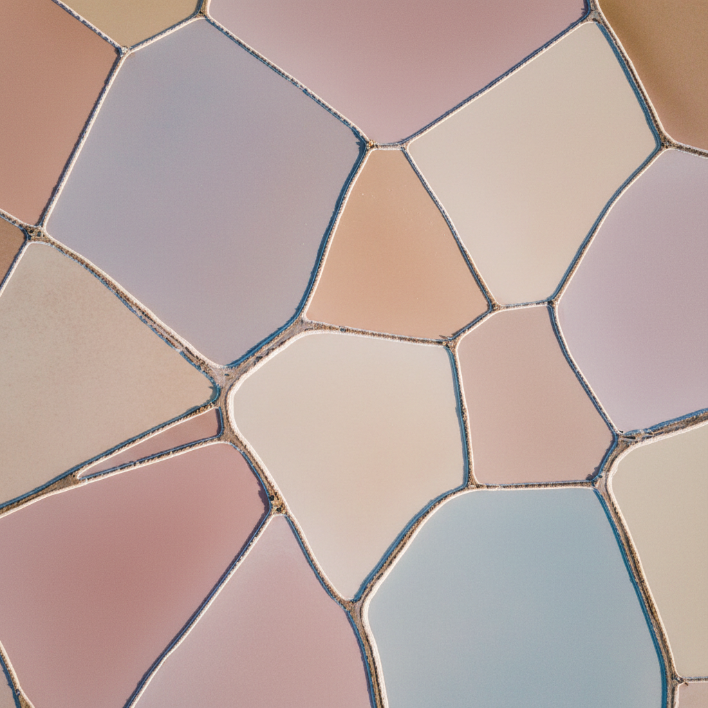 Pastel Salt Flats