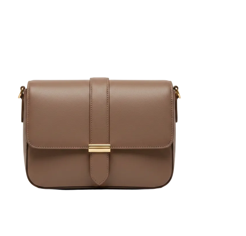 Taupe Crossbody Bag - Product Shot