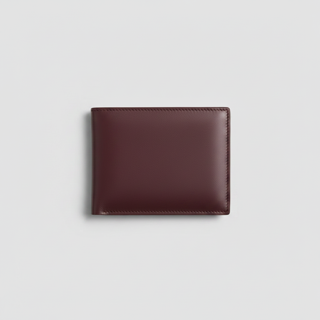 Celeste Passport Holder Burgundy — Hero Front View