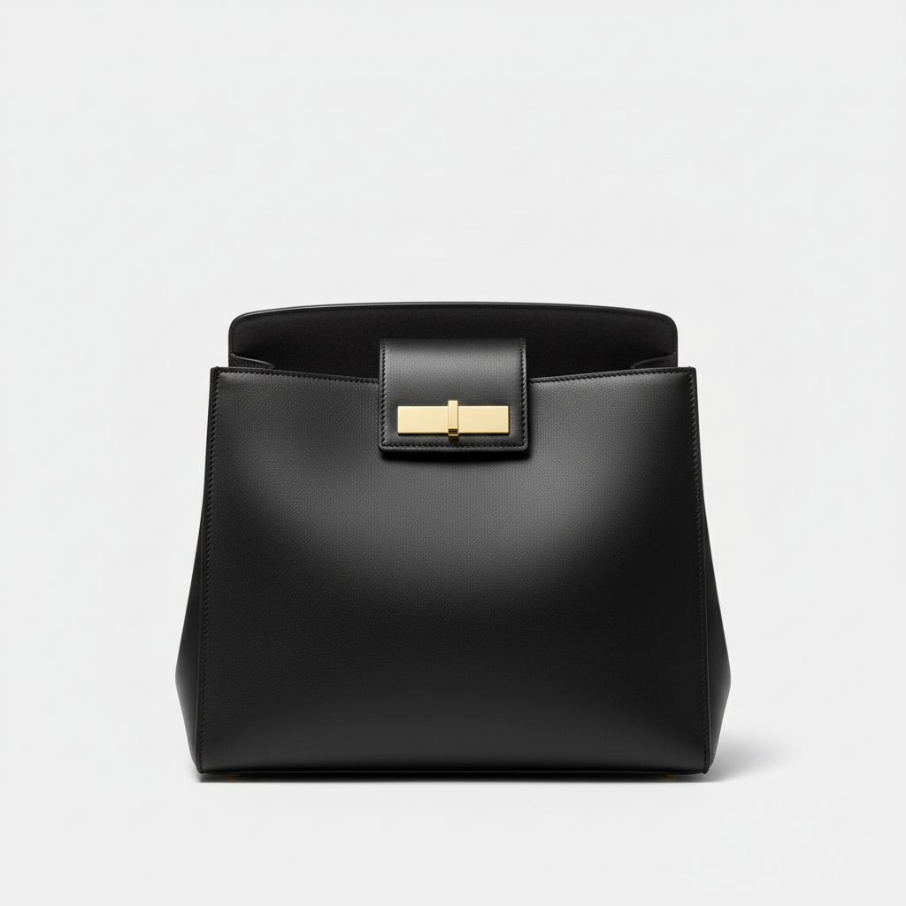 Victoria Executive Tote – Black – Hero Front View