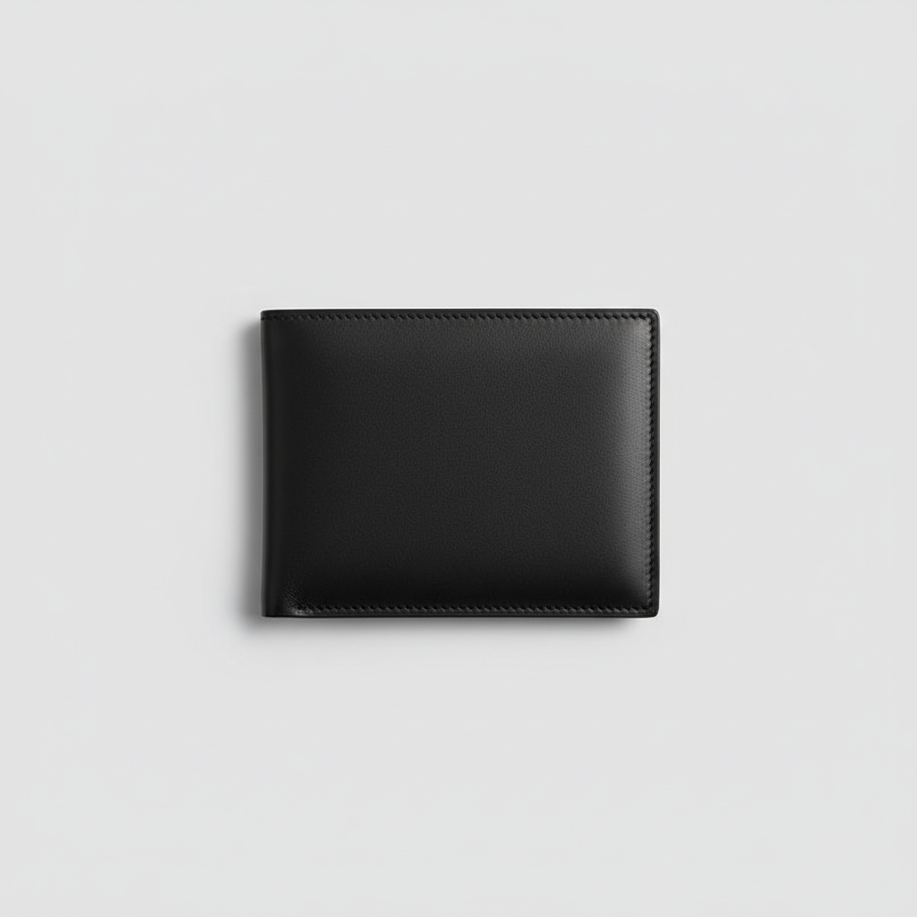 Celeste Passport Holder Black — Hero Front View