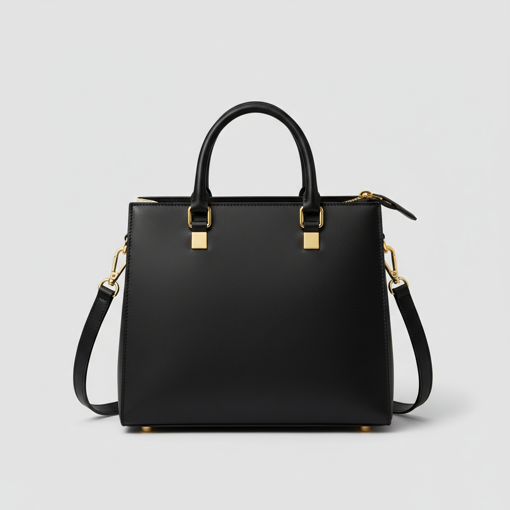 Emma Daily Work Bag - Black - Hero Front View