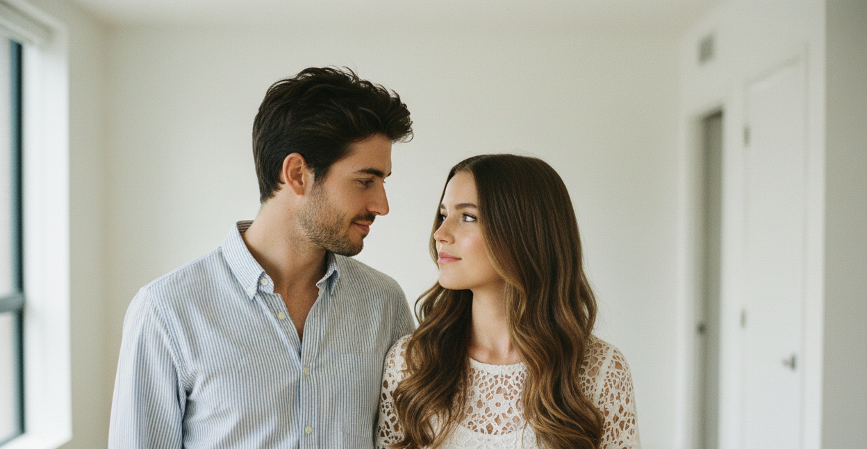 Indoor Couple Portrait
