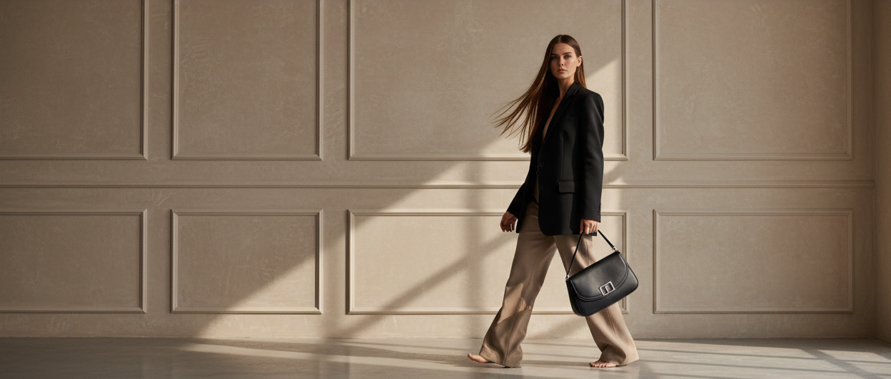 Luxury Fashion Editorial Banner