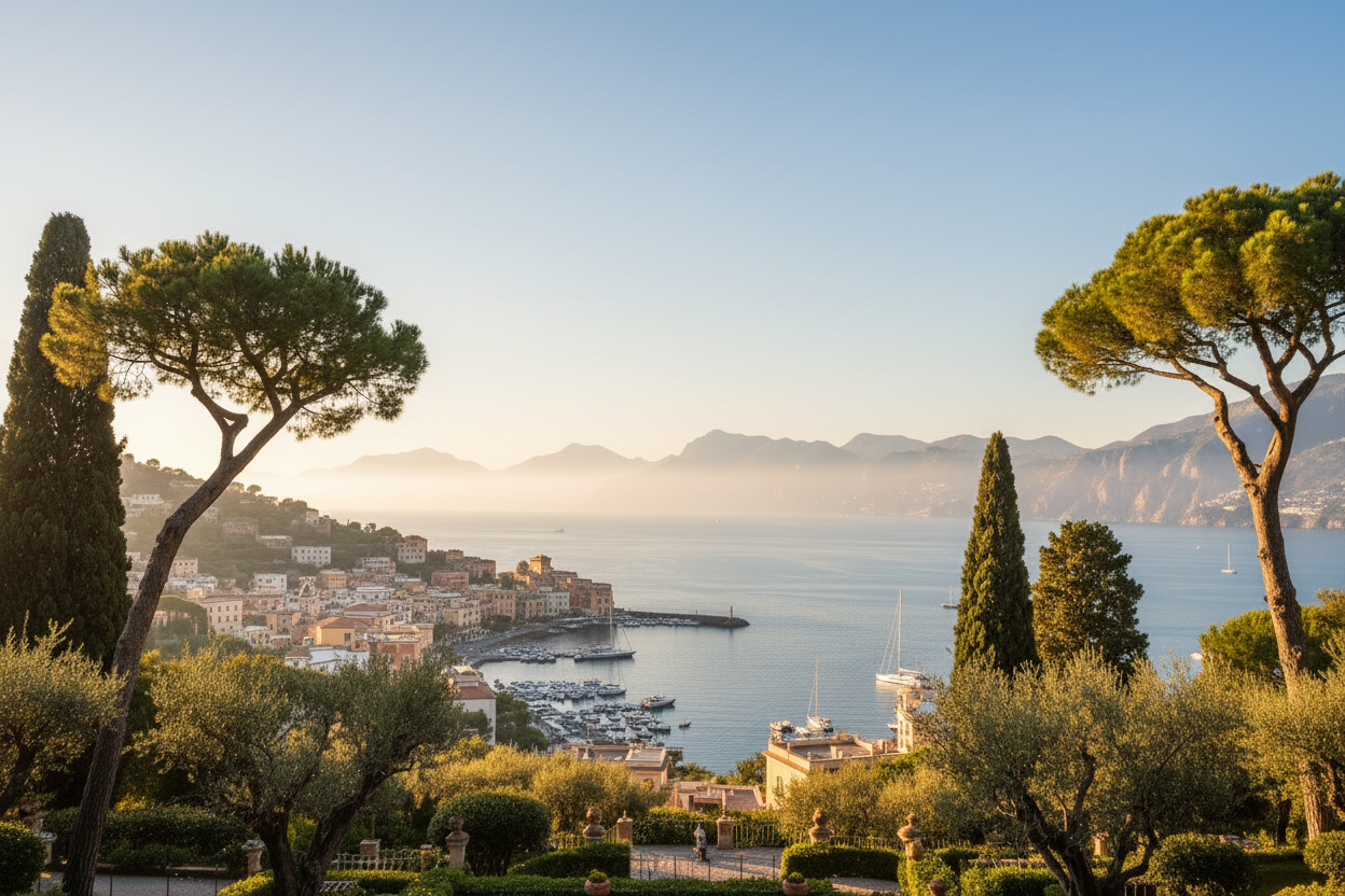 Mediterranean Coastal Landscape