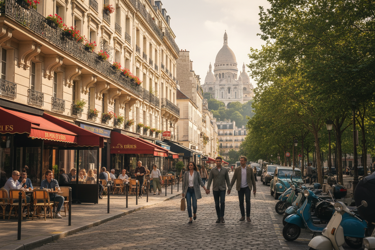 Paris Street Scene