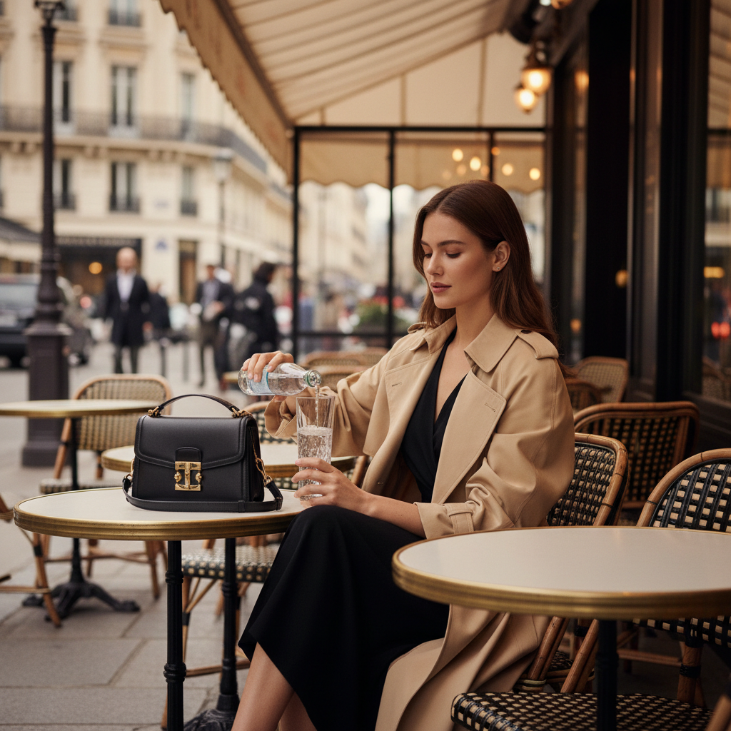 Parisian Café Luxury Editorial